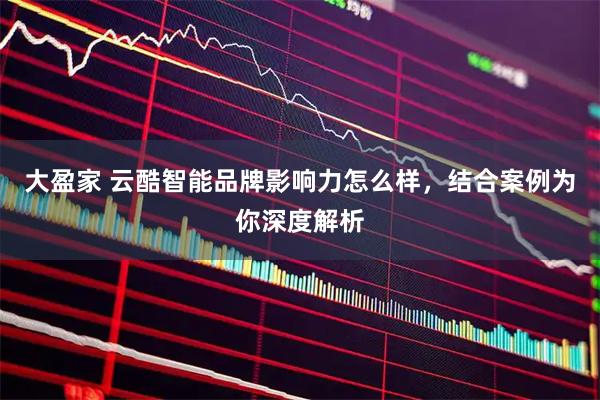 大盈家 云酷智能品牌影响力怎么样，结合案例为你深度解析
